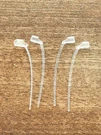 4 Pcs New Oticon Minifit Ear Grips For Receivers. Size 85DB Speakers. Fixed Price $17.99.