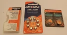 Hearing Aid Battery Lot-rayovac (R5559)-DURACELL (DA13B8) Miracle (13ZM). Fixed Price $8.00.