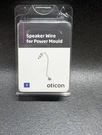 Oticon Speaker Wire For Power Mould - Size 3L (left) Mpn 120214 New. Fixed Price $39.99.
