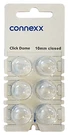 Siemens Signia Click 10 Mm Closed For Ric Hearing Aids - 6 Domes Each. Fixed Price $8.99.