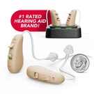 Rca 2-PK Otc Behind-the-ear Hearing Aid With Rechargeable Stand, Beige. Fixed Price $39.99.