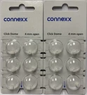 2 Packs Siemens Signia Rexton Miracle Ear 4MM Open Click Domes. 6 Domes/pack. Fixed Price $17.99.