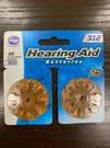 Kroger 312 Hearing Aid Battery Zinc Air 16 Batteries / 0% Mercury. Fixed Price $9.99.