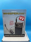 Vintage WHISPER2000 Hearing Amplification 1989 Amazing Sound Modulator New. Fixed Price $24.95.