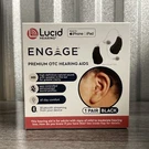 Lucid Engage Premium Otc Hearing Aids W/ Bluetooth For Iphone/ Ipad - Black. Fixed Price $199.00.
