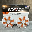 Rayovac Size 13 Hearing Aid Batteries 1.45V 12-PACK Exp 7/2027 New Package!. Fixed Price $9.07.