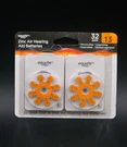 Zinc Air Hearing Aid Batteries, Size 13, 32 Count By Equate. Fixed Price $11.99.