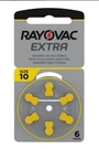Rayovac Extra Hearing Aid Batteries Siz 10AE-8A 3/2026 /pack. Fixed Price $15.99.