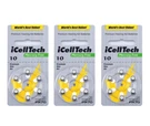 Icelltech Size 10 Hearing Aid Batteries - 18 Count. Fixed Price $9.99.
