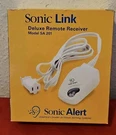 Sonic Alert Link Deluxe Remote Receiver Model SA201 New. Fixed Price $27.99.