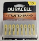 6PK Duracell 24CT Hearing Aid Batteries Size 10 = 144 Ttl Exp 03/24. Fixed Price $22.09.