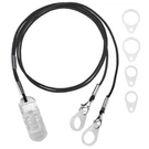 Medca Hearing Aid Clip Protective Holder With Anti Lost Lanyard Cord. Fixed Price $8.96.