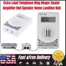 Extra-loud Telephone Ringer Sound Amplifier Bell Speaker Home Landline. Fixed Price $9.99.