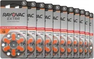 60 Rayovac Extra Advanced Size 13 Hearing Aid Batteries 1.45V Zinc Air Exp 2027. Fixed Price $21.99.