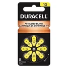 Duracell Zinc Air 1.5V 100AH Size Yellow Hearing Aid Battery Pk HAZA10-8. Fixed Price $18.99.