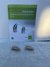 Pair Of Phonak Ambra Microm Hearing Aids With Manual - Need Batteries Bin 2. Fixed Price $90.00.