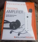 Williams Sound Pocketalker 2.0 Personal Amplifier Bundle Pkt Eh - Open Used. Fixed Price $48.99.