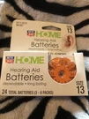 New! Rite Aid Hearing Battery Pack Of 24 Size 13 Exp. MAR/23 1.4V. Fixed Price $11.99.
