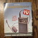 As Seen Tv WHISPER2000 Hearing Amplifier Personal Sound Amplification System. Fixed Price $20.00.