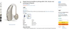 Digital Hearing Amplifier BHA-1301. Doctor And Audiologist Designed- Color Black. Fixed Price $23.88.