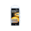 6 Duracell Activeair Batteries PR41 DA312 Hearing Aid 1.45V Z.... Fixed Price $6.20.