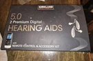 Kirkland Signature 5.0 Premium Digital Hearing Aids Left & Right No Remote***. Fixed Price $45.00.