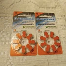 Packs Powermax Size 13 Hearing Aid Batteries Orange 16 Count - Exp Jan 2027. Fixed Price $8.00.