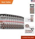 Hearing Aid Batteries Zinc Air 1.45V 60 Pack Long Lasting Power. Fixed Price $37.73.