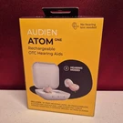 Audien Atom One Hearing Aids Unisex Os Beige Rechargeable Otc Wireless Charging. Fixed Price $32.00.
