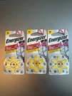 Energizer Hearing Aid Batteries Size 10, 3 Packs Of 6 (18) Exp 01/29 Brand New. Fixed Price $11.33.