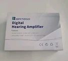 Britzgo Digital Hearing Amplifier VHP-1301S Adjustable Fit, Silver. Fixed Price $28.00.