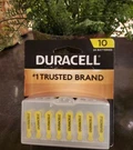 Duracell DA10B24ZM Batteries. Pack Of Size 10. Best By 3/21. Fixed Price $6.26.