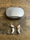 Pre-owned Unitron Moxi All Hearing Aids Pair & 13 Silver. Please Read. Fixed Price $225.00.