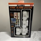 New Bell & Howell Sonic Alarm System Wireless Battery Operated Nib Original. Fixed Price $15.89.