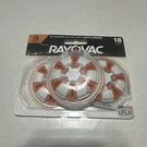 18 Batteries Rayovac Size 13 Hearing Aid Zinc Air EXP.2026. Fixed Price $9.00.