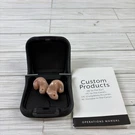 Starkey Hearing Aids 01-14-491404 (ite) Tested & Working. Fixed Price $199.00.