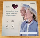Eran FT-15 Super Clear Smart Digital Hearing Aid Earphone Nib. Fixed Price $24.95.