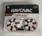 36 Pack Rayovac Size 312 Hearing Aid Batteries Exp 5/26 New- Factory Sealed.. Fixed Price $21.95.