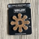 8CT Kirkland Signature Hearing Aid Batteries #312 Zinc Air Long Lasting New!. Fixed Price $9.00.