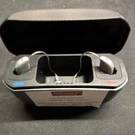Resound Gn Ric Digital Hearing Aid Silver Rechargeable With Case Tips. Fixed Price $625.00.