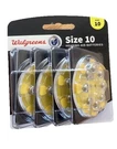 Walgreens Value Pack Size 10 Hearing Aid Batteries 32 New*free Ship (have. Fixed Price $11.91.