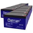 Mighty Max 12V 12AH Gel F2 Battery Replaces Win Med Tourist Xpress - 10 Pack. Fixed Price $279.99.