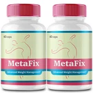 (2 Pack) Metafix Advanced Weight Loss Pills To Aid Fat Burning & Metabolism. Fixed Price $49.95.