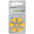 Power One Hearing Aid Yellow Size 10 Pack Of (60 Batteries). Fixed Price $19.99.