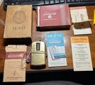 Vintage 1951 Zenith 75 Radionic Hearing Aid W/ Box & Manuals. Fixed Price $96.25.