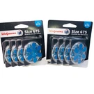 Walgreens Hearing Aid Size 675 Batteries - 48 Pack Best By 02/2029. Fixed Price $19.95.