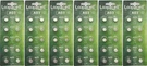 60 Fresh AG3 Batteries / LR41 Alkaline Button Cells 1.5V By Loopacell. Fixed Price $8.34.