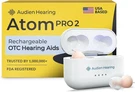 Audien Atom Pro 2 Rechargeable Otc Hearing Aid Ite Certified Refurbished. Fixed Price $289.00.