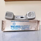 Walker Equipment Hearing Aid-compatible Noise Cancelling Handset W6-K-M Grey. Fixed Price $18.00.