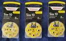 Walgreens Hear Aid Batteries Size 10 Premium Zinc 8 (3 Pack). Fixed Price $12.89.
